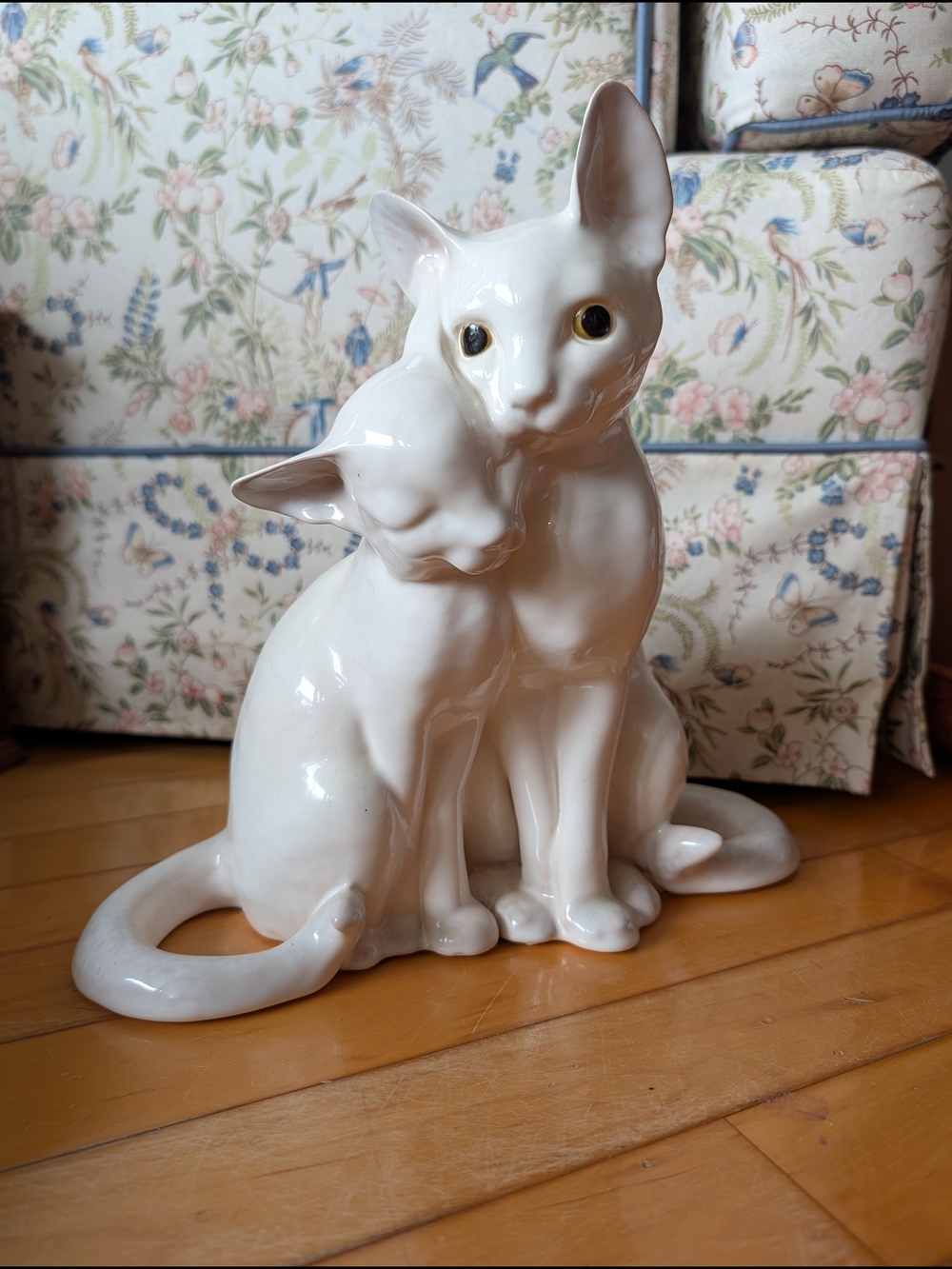 Vtg Anthony Freeman McFarlin Siamese Cat Statue
